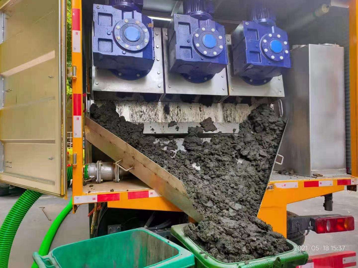 浚县化粪池清掏城市维护站-泥浆净化干湿分离处理